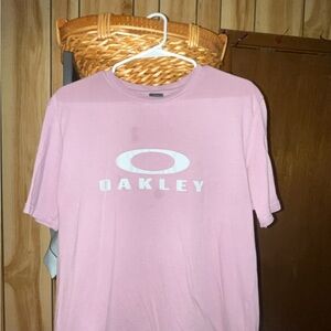 Oakley Men's Pink T-Shirt